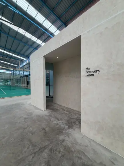 The recovery room entrance